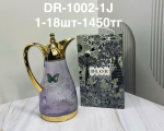 DR 1002 - 1J Графин в элегантном стиле цветная   (1кр-18шт) 1cs\set