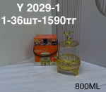 Y 2029-1 Кастрюля с ножками (1кр-36шт)