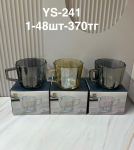 YS-241 Разноцветные кружки одинарный 400м мл 1PCS/SET (1к-  48шт)