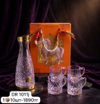 DR 1011-J Графин в элегантом стиле со стаканом (1кр-10шт) 5PCS/SE