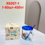 X 6207-1 Кружка цветы (1кр-60шт-450) 1PCS/SET